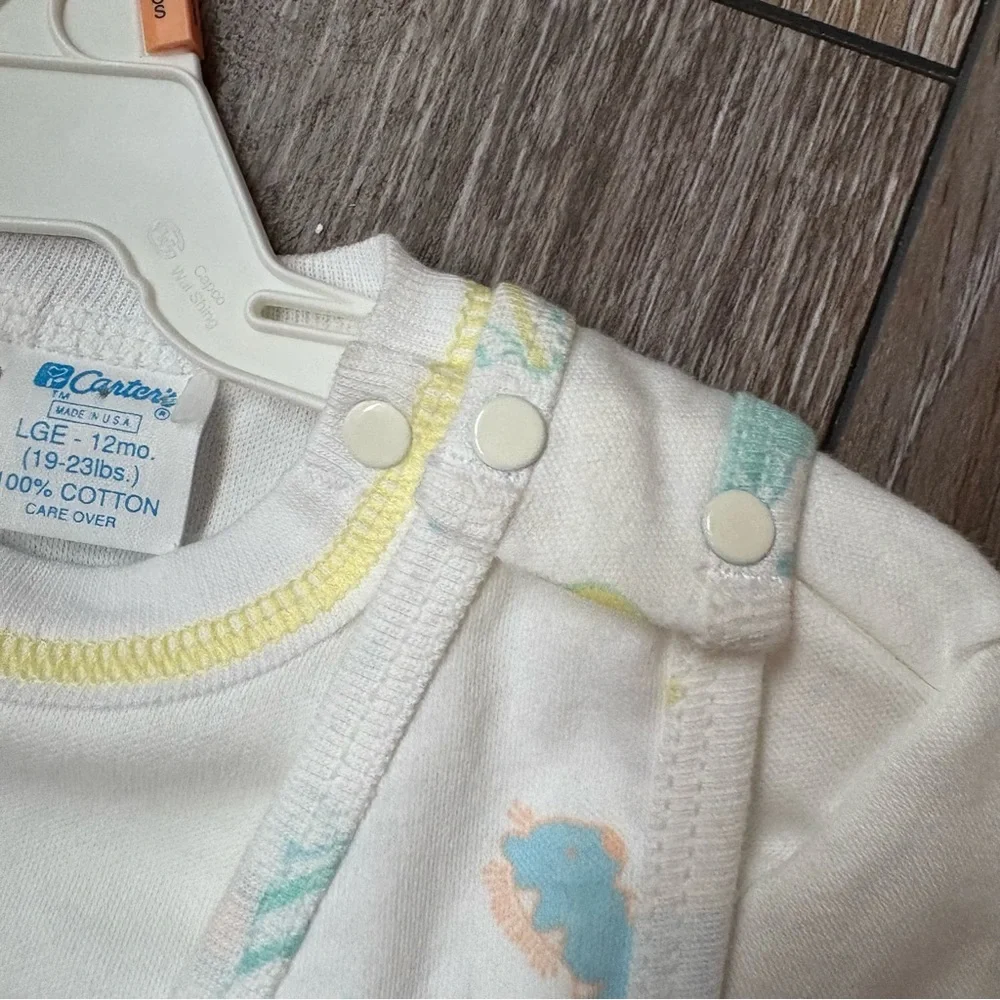 NWT 😳 VINTAGE carters Overalls and layering‎ shirt